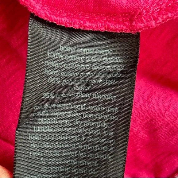 Tommy Hilfiger Women’s 1X Layered Collared Top Pink Blue Striped Preppy Casual - Picture 15 of 16